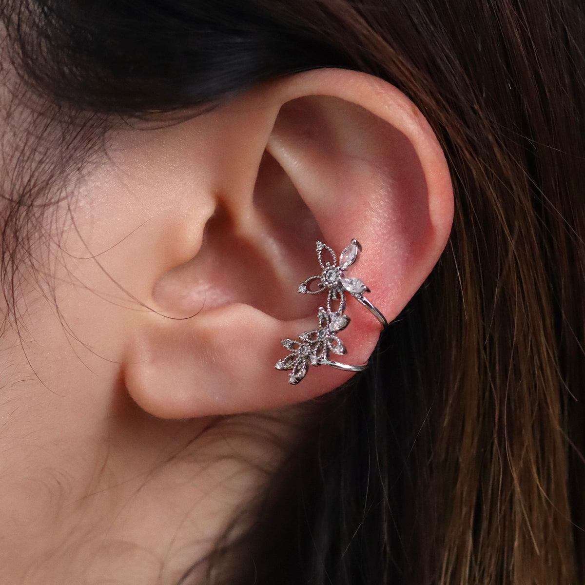 Flower Cubic Cluster Cuff-2