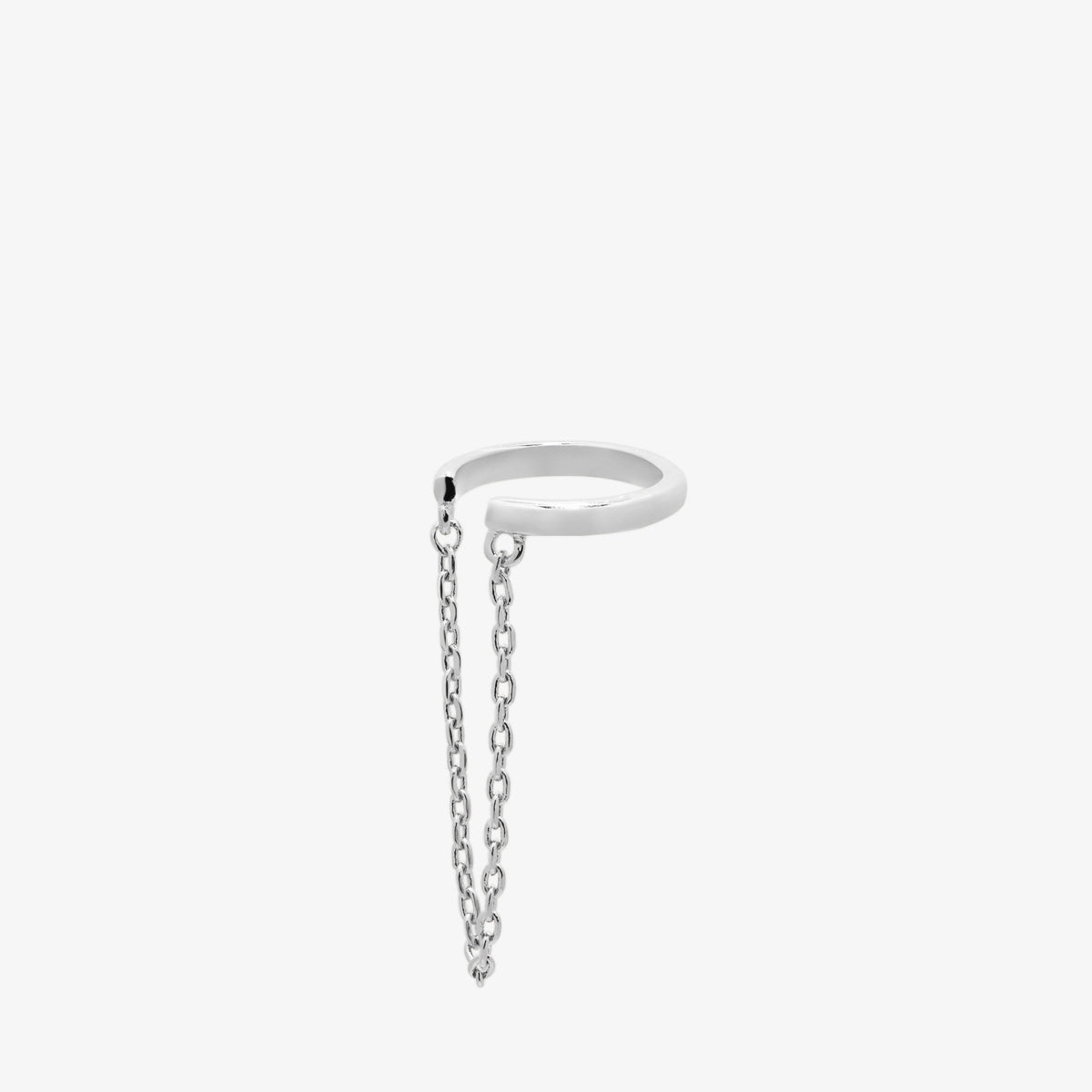 Chain Drop Ear Cuff-4