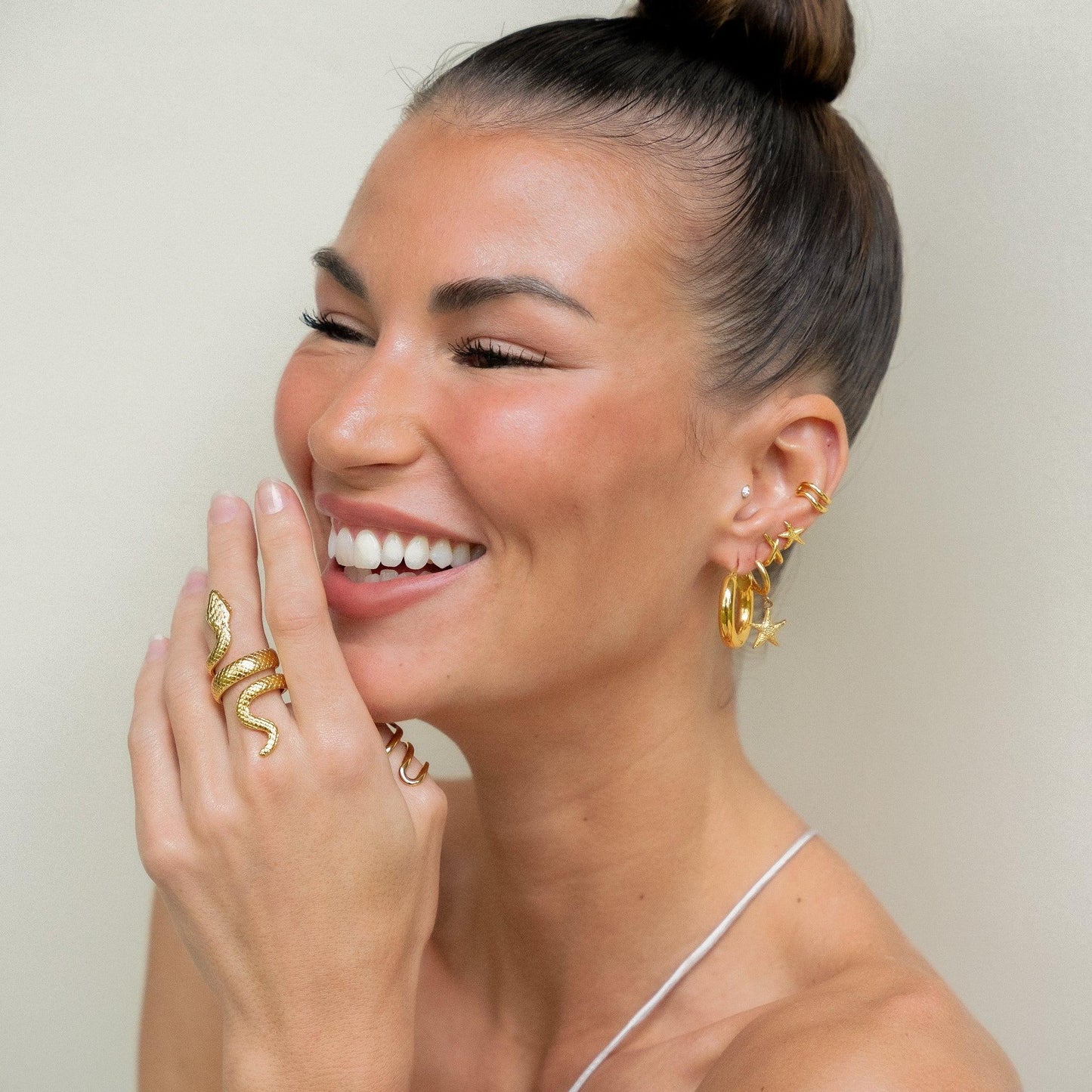 Caspian Hoops Earrings-2