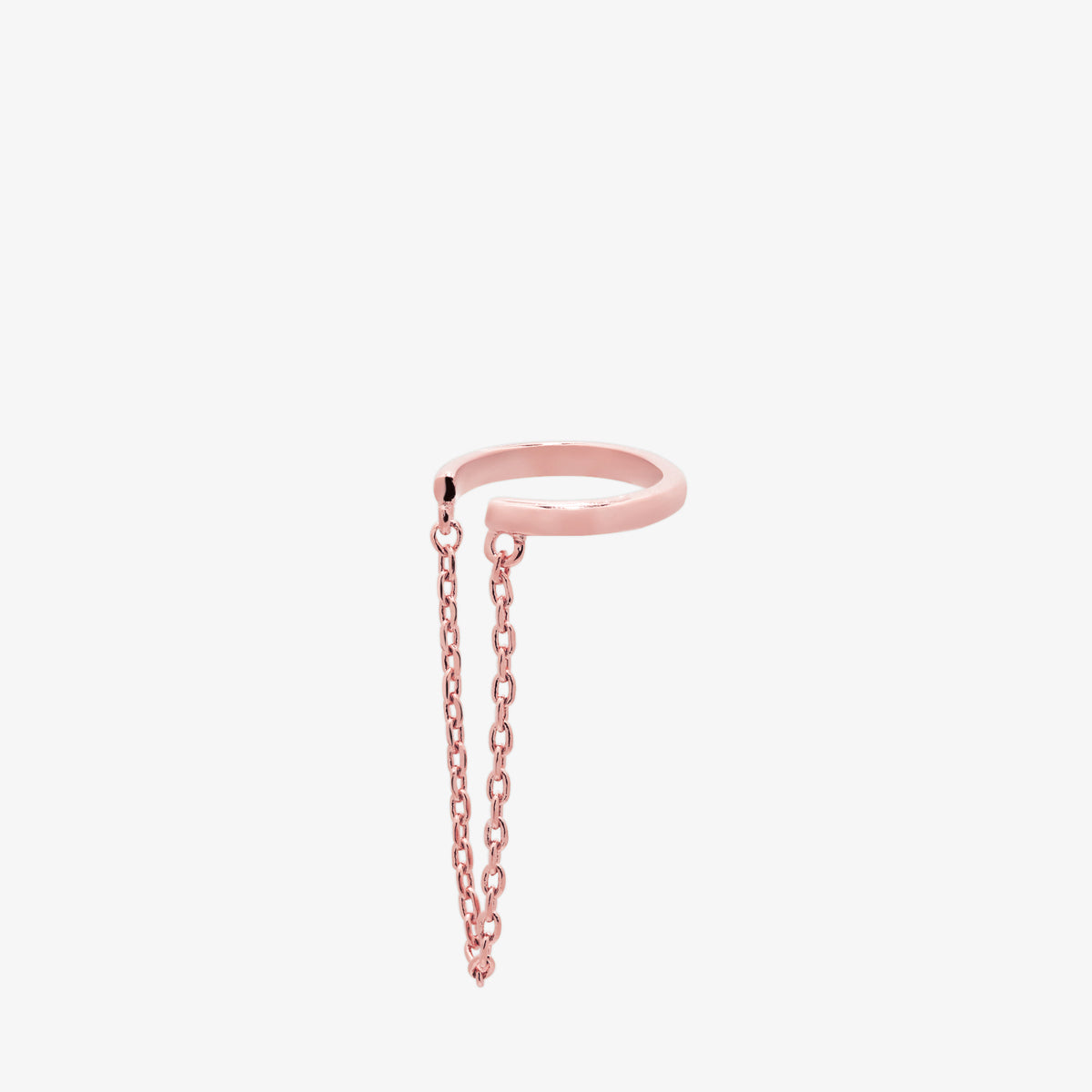 Chain Drop Ear Cuff-5