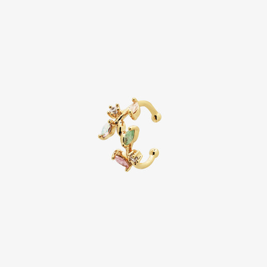 Rainbow Gem Ear Cuff-0