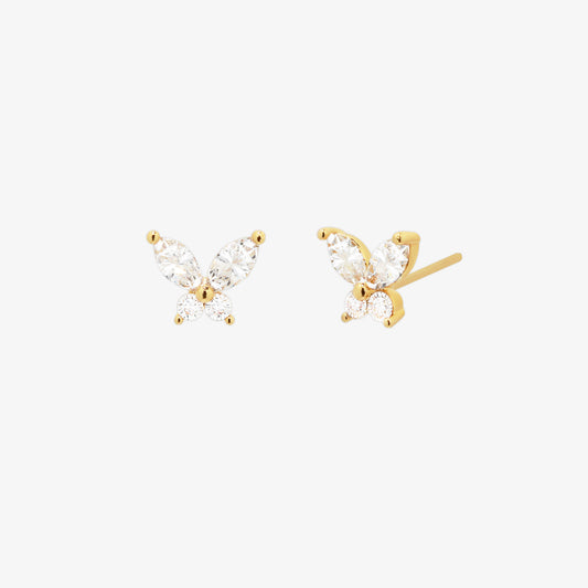 Cubic Butterfly Earrings-0