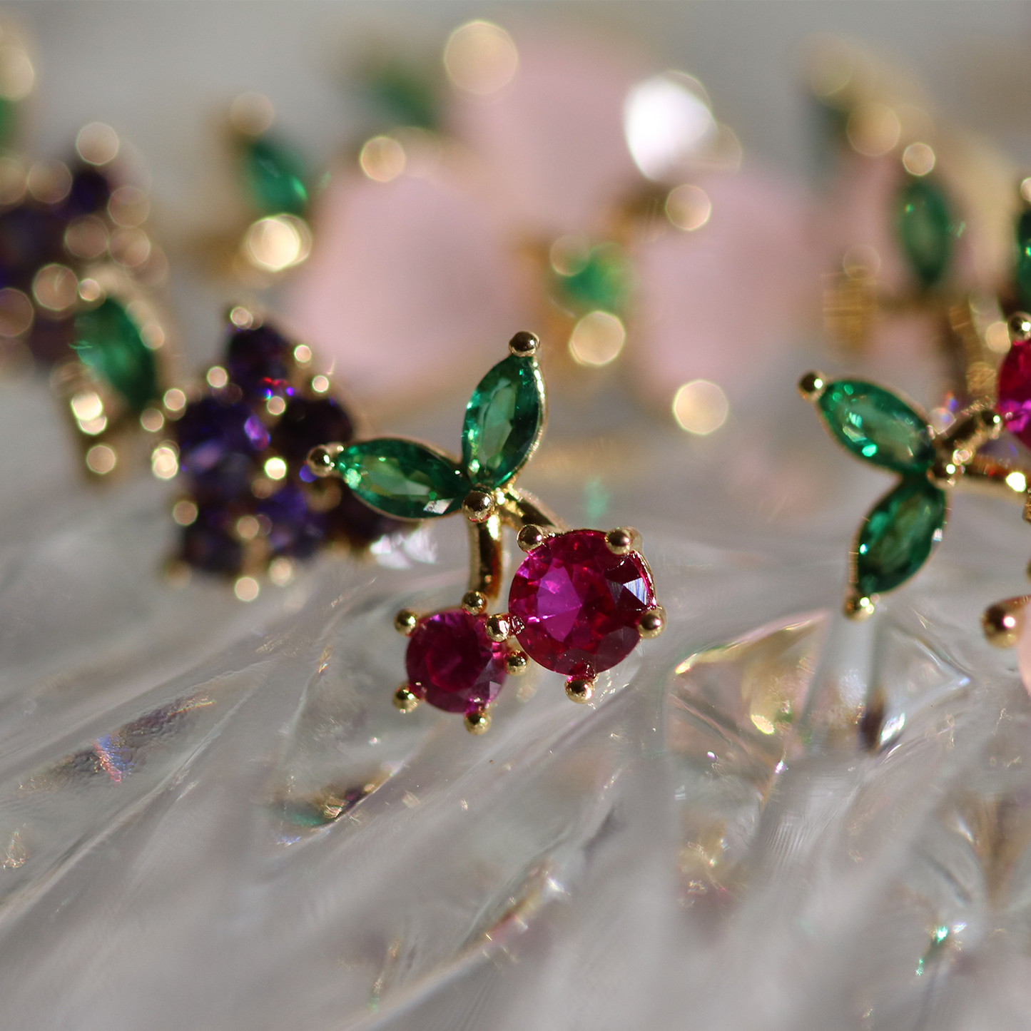 Cherry earrings-2