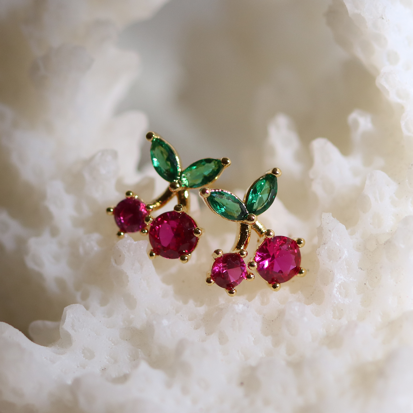 Cherry earrings-1