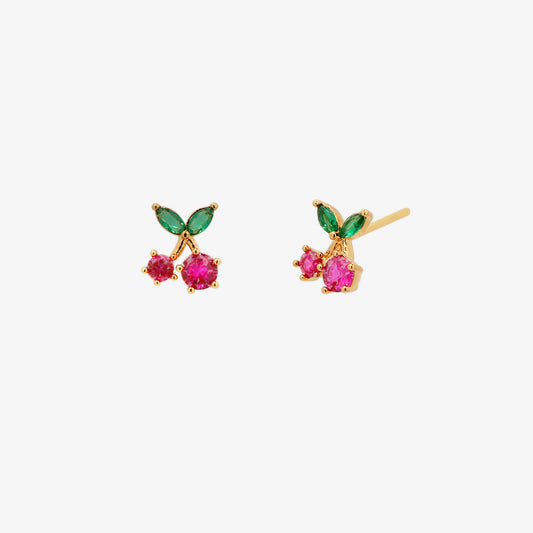 Cherry earrings-0