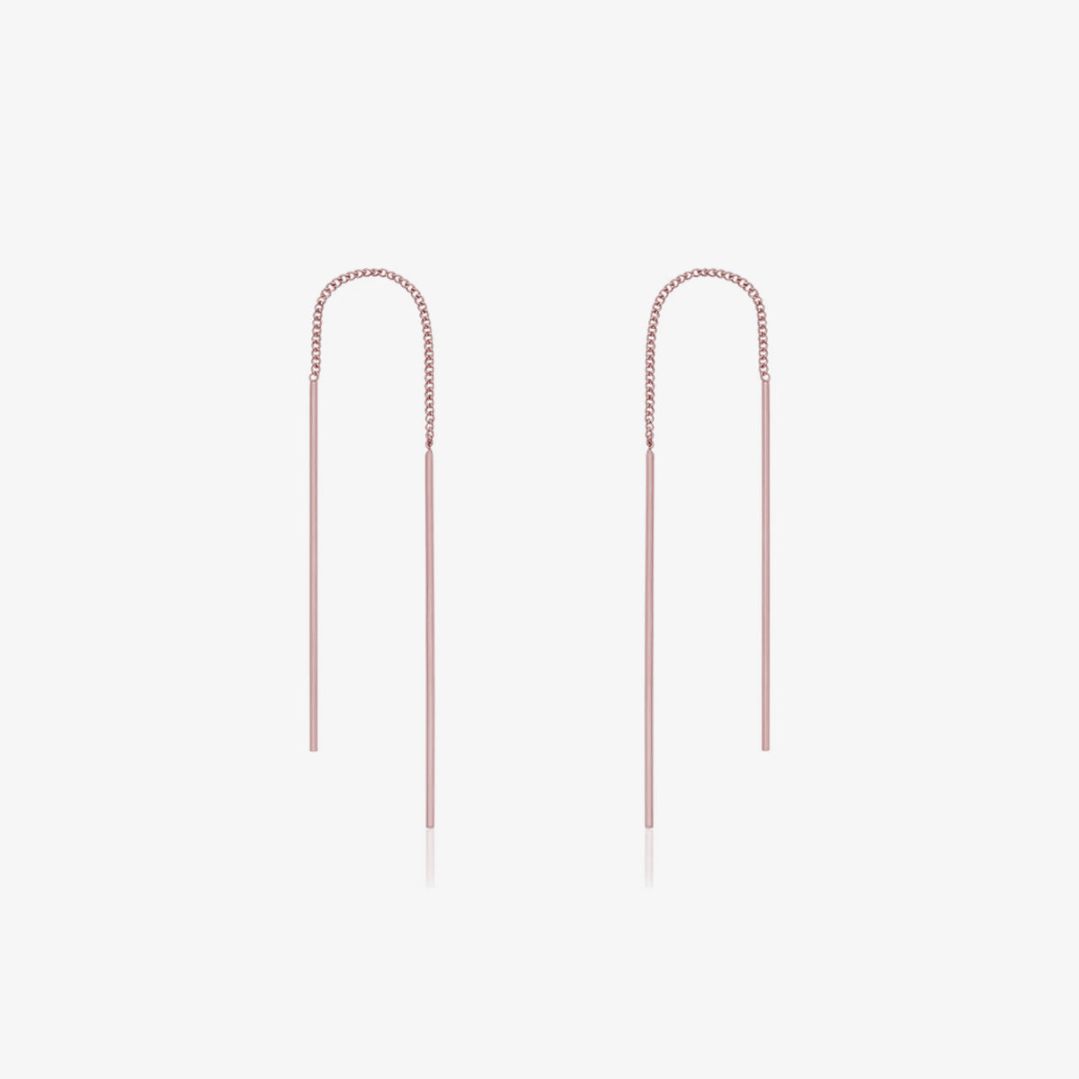 Drop stick long threader earrings-6