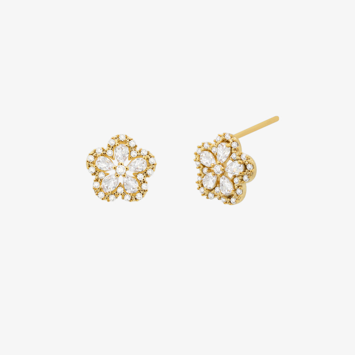 Blossom flower earrings-0